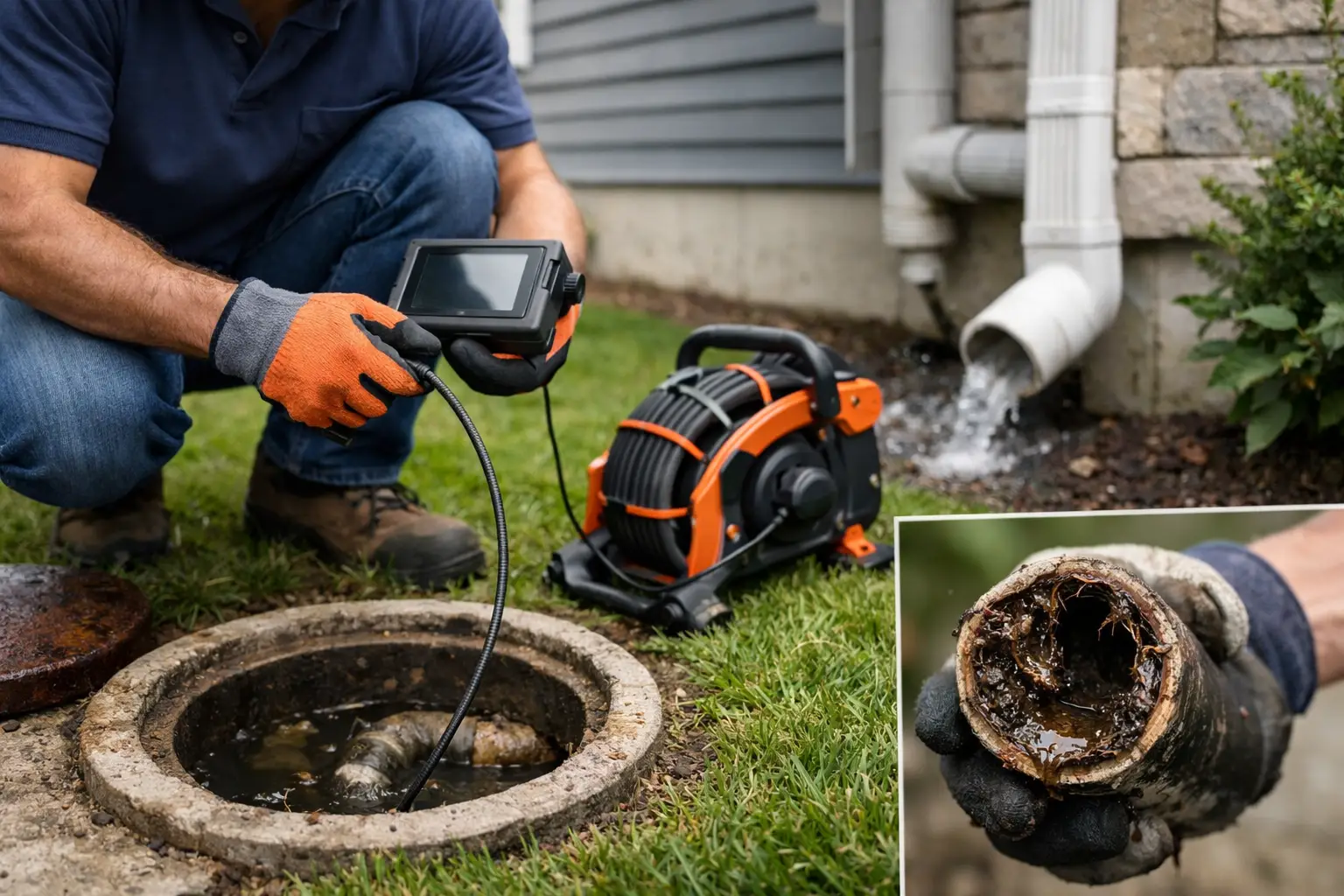 House Drainage Inspection: What It Reveals